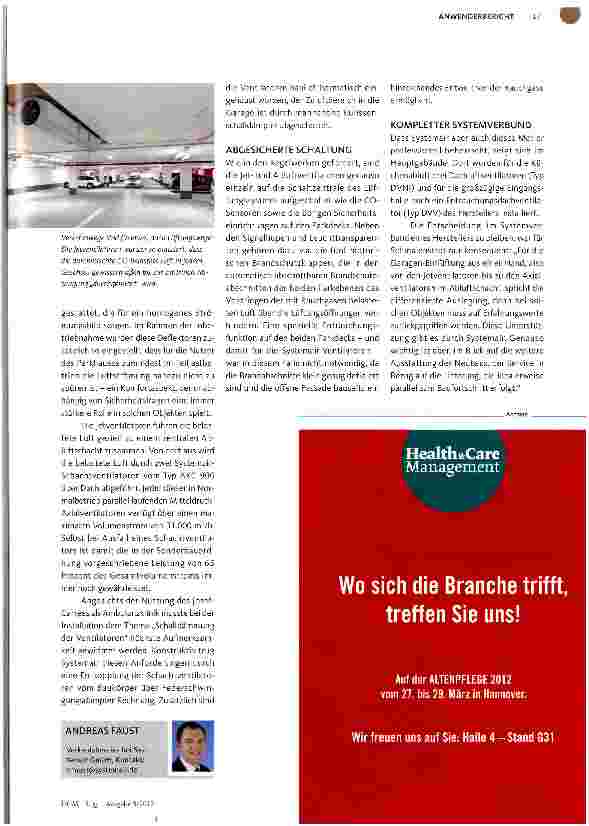 Vorschauseite 2: Frischluft statt CO-Gefahr
