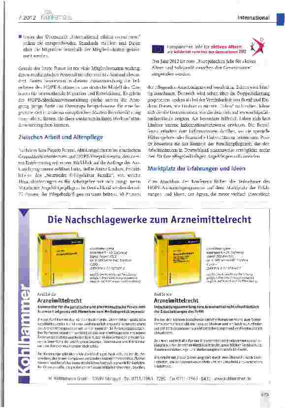 Vorschauseite 5: Herausforderung alternde Gesellschaft - den Wandel gestalten