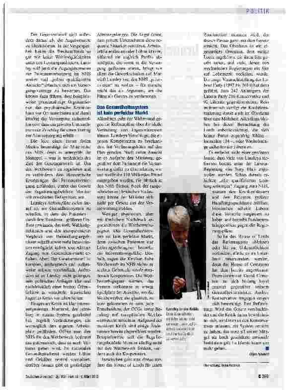Vorschauseite 2: Kritik kommt von allen Seiten