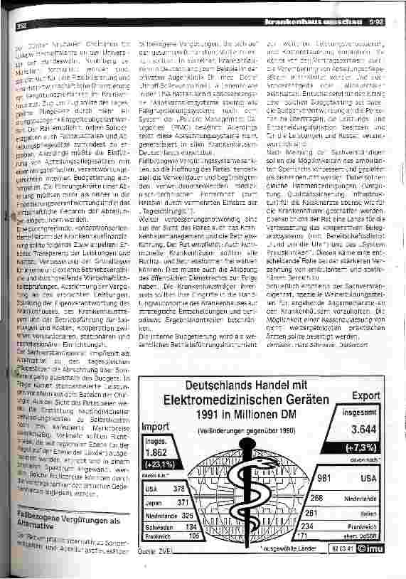 Vorschauseite 3: Plädoyer für Finanzierungsmonistik und leistungsbezogene Entgelte