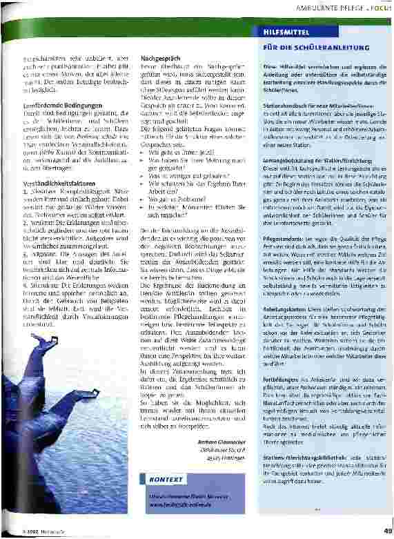 Vorschauseite 2: Wege festlegen, Ziele kennen