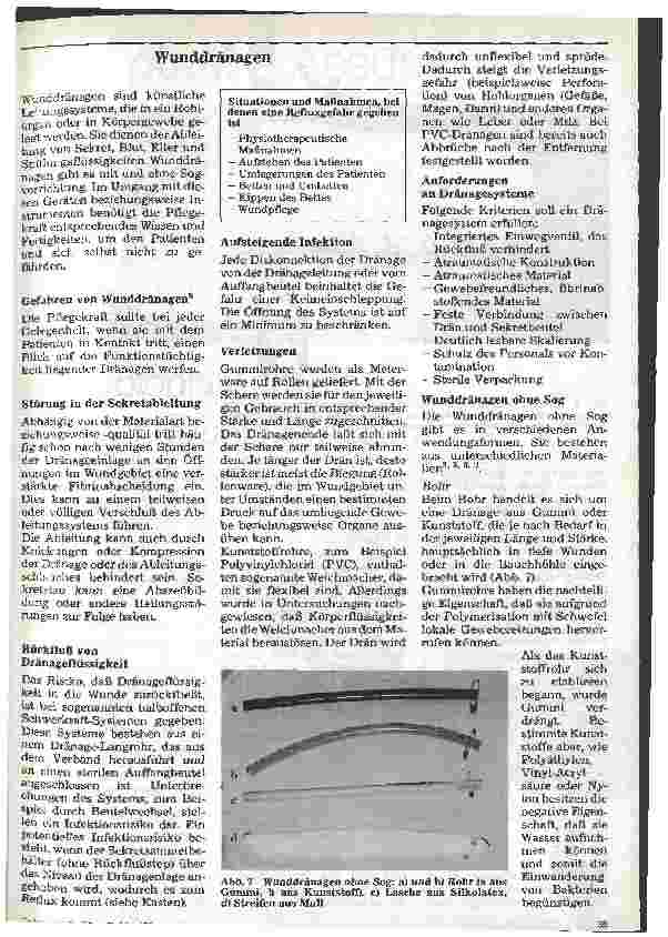 Vorschauseite 5: Pflege in Therapie und Diagnostik 14.Folge: Wundbehandlung