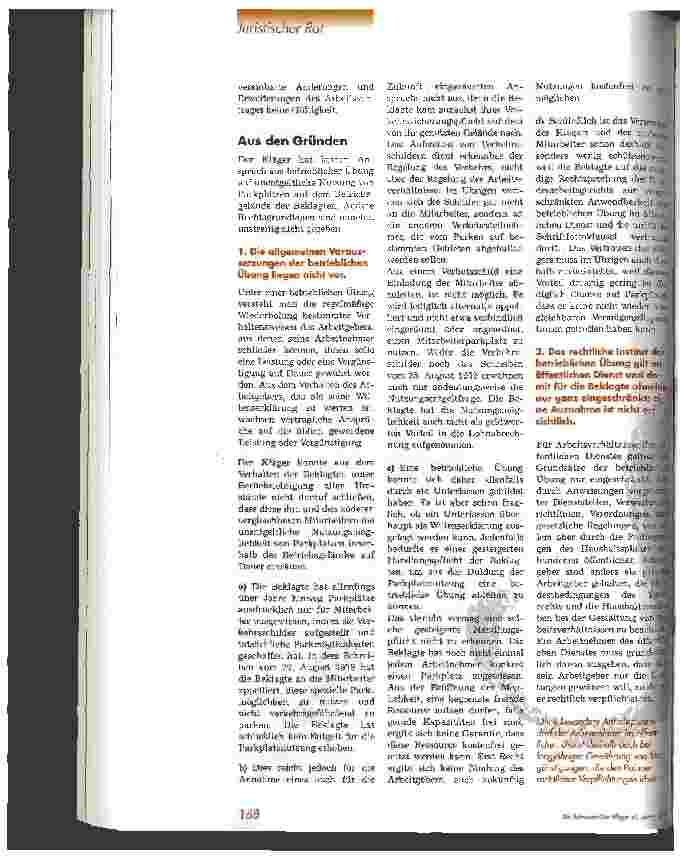 Vorschauseite 2: Streit um den Krankenhausparkplatz
