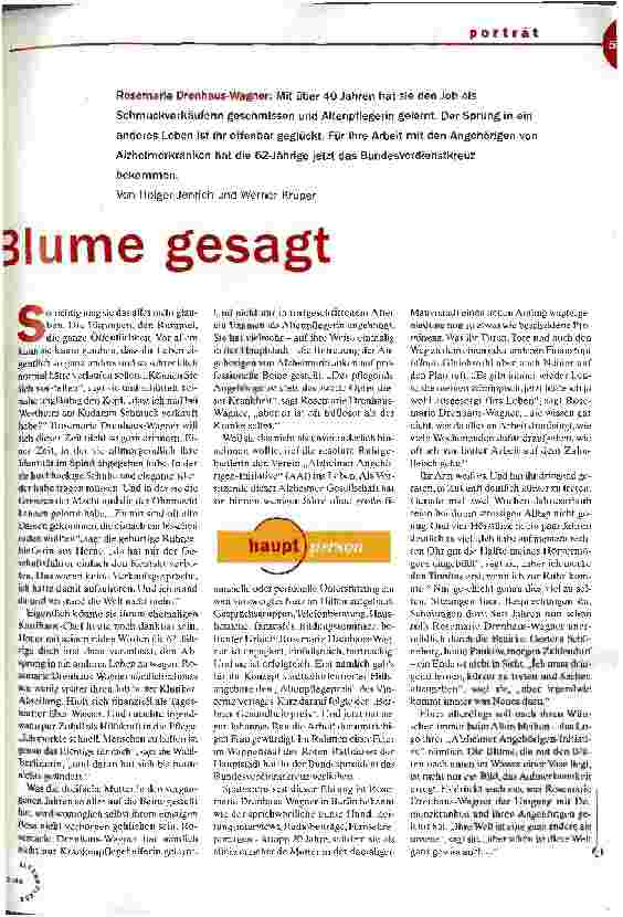 Vorschauseite 2: Durch die Blume gesagt