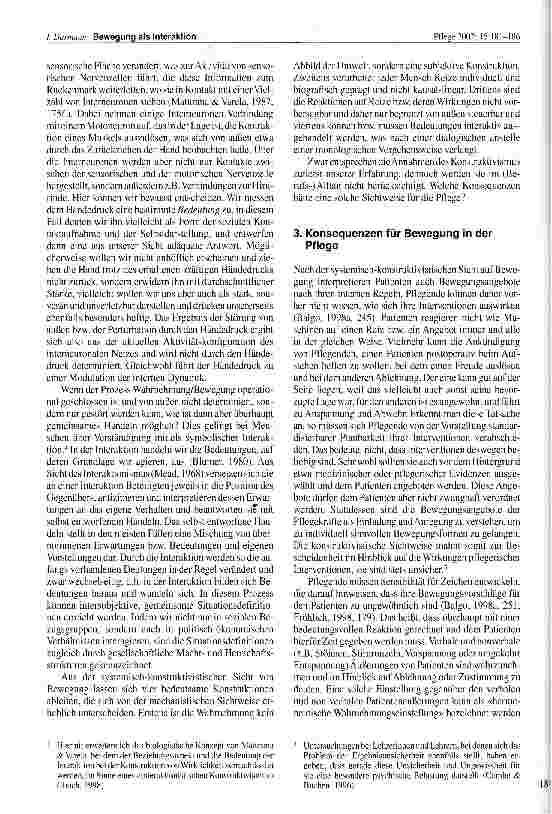 Vorschauseite 4: Bewegung als Interaktion - Systemisch-konstruktivistische Sichweise von Bewegung und Konsequenzen für die Pflege