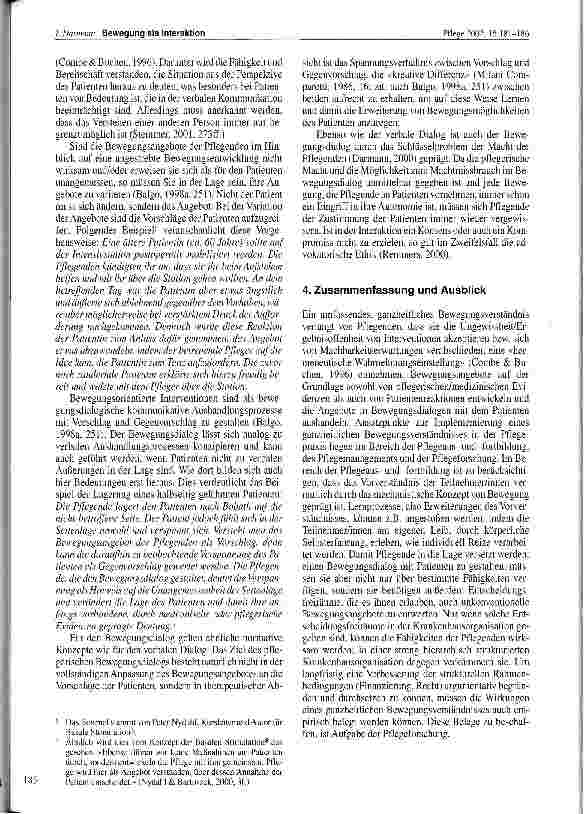 Vorschauseite 5: Bewegung als Interaktion - Systemisch-konstruktivistische Sichweise von Bewegung und Konsequenzen für die Pflege
