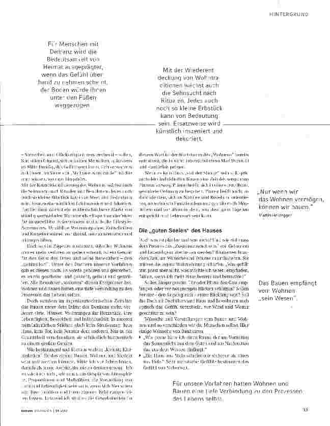 Vorschauseite 2: Die Sehnsucht nach Heimat