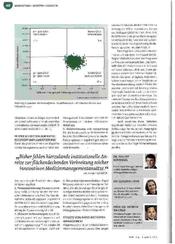 Vorschauseite 3: Veränderungsmanagement: Zum Wohle des Patienten