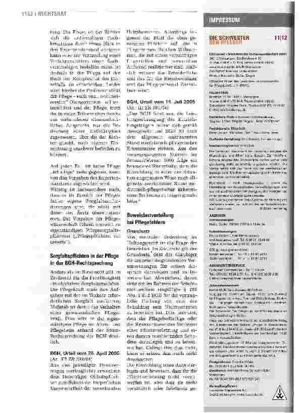 Vorschauseite 3: Vorsicht Pflegefehler