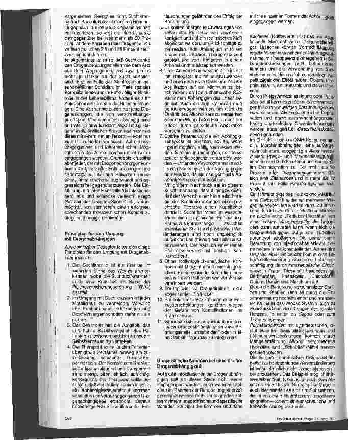 Vorschauseite 3: Drogenmißbrauch und Drogenabhänigkeit