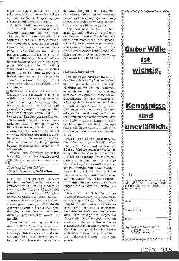 Vorschauseite 3: Fehlt die Übersetzung in die Praxis?
