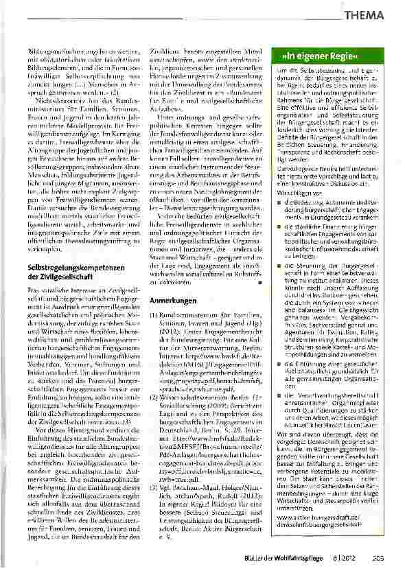 Vorschauseite 3: Freiwillig dienen