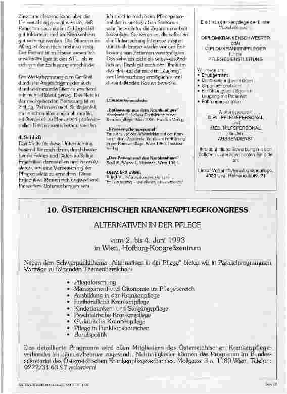 Vorschauseite 3: Über den Informationsstand von Schlaganfallpatienten
