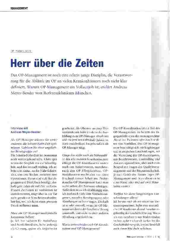 Vorschauseite 1: Herr über die Zeiten
