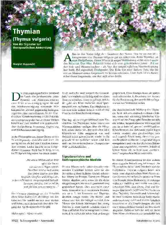 Vorschauseite 1: Thymian