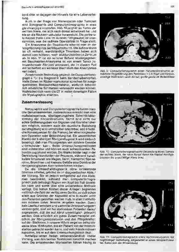 Vorschauseite 6: Sonographie und Computertomotgraphie in der klinischen Anwendung
