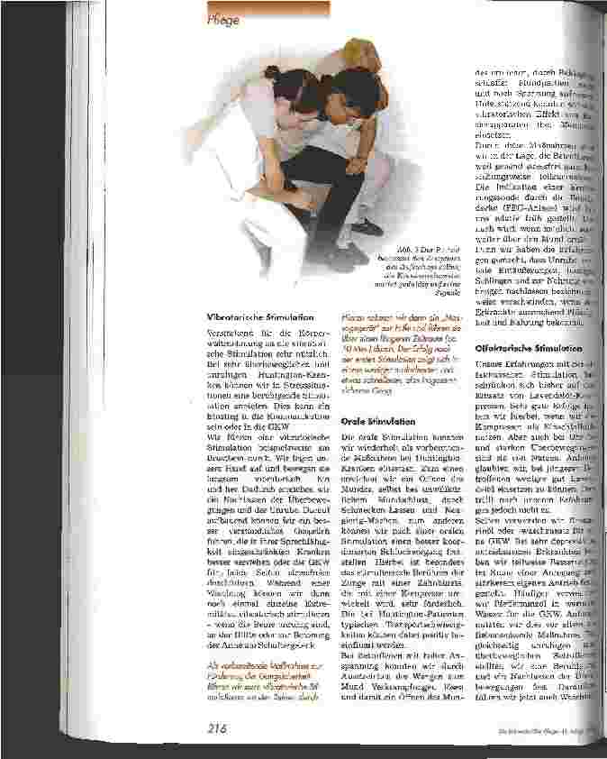 Vorschauseite 5: Basale Stimulation bei Huntington-Kranken