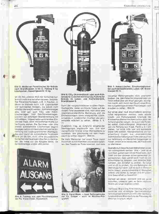 Vorschauseite 4: Brandschutz und Brandverhütung im Krankenhaus