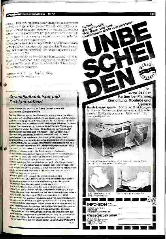 Vorschauseite 2: Die Auswirkungen des Gesundheitsstrukturgesetzes 1993 auf die Krankenhäuser im Osten