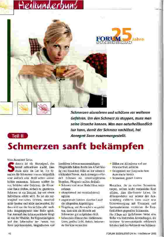 Vorschauseite 1: Schmerzen sanft bekämpfen Teil II