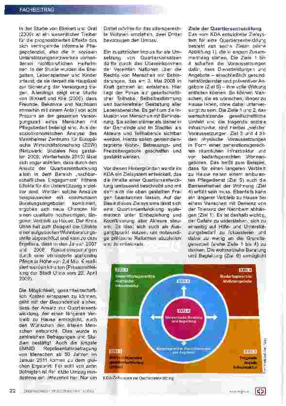 Vorschauseite 2: Quartiersentwicklung