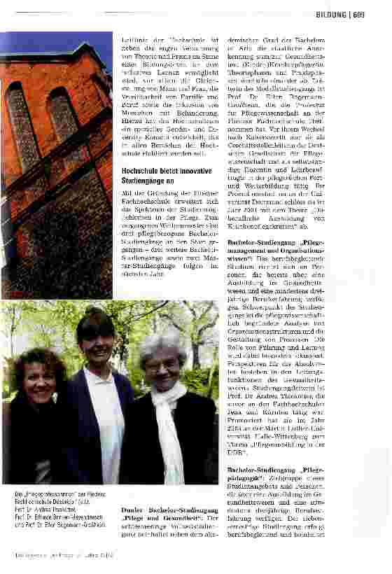 Vorschauseite 2: Begegnung von Tradition und Fortschritt