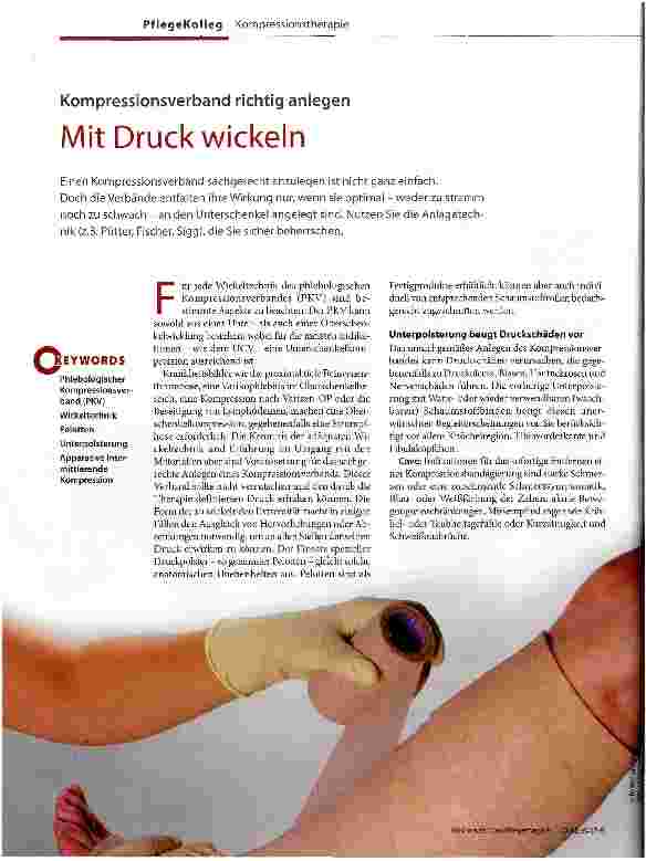 Vorschauseite 1: Mit Druck wickeln
