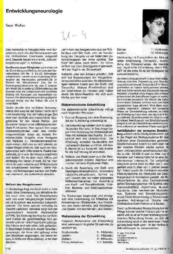 Vorschauseite 1: Entwicklungsneurologie