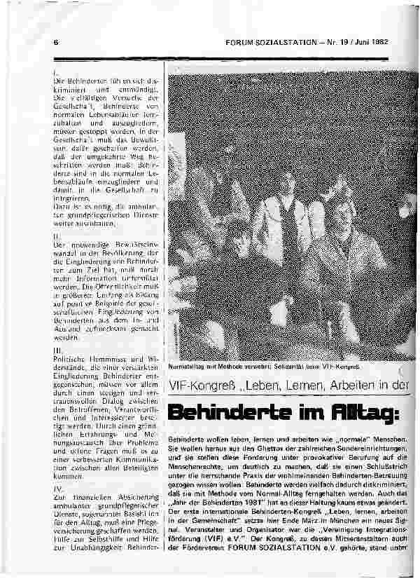 Vorschauseite 3: Meinung - Krankenwohnung - das halbe Heim