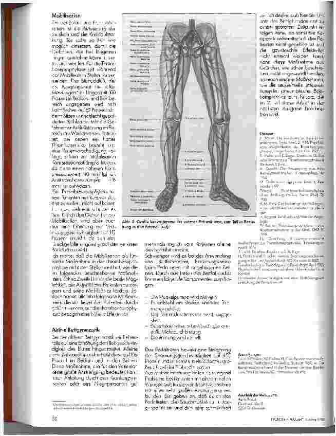 Vorschauseite 2: Physikaliscshe Thromboseprophylaxe 1. Teil