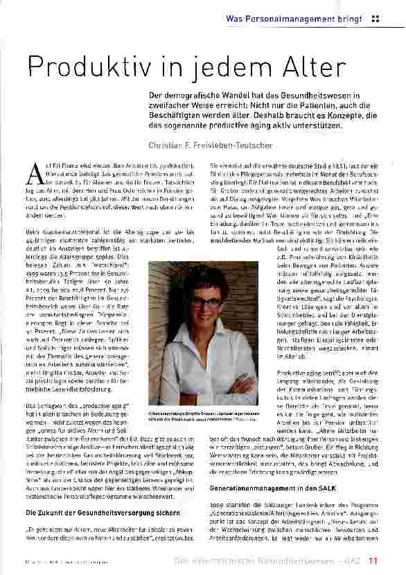 Vorschauseite 1: Produktiv in jedem Alter
