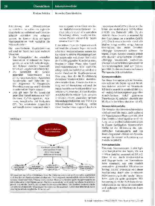 Vorschauseite 5: Hämodynamische Veränderungen in der Sepsis