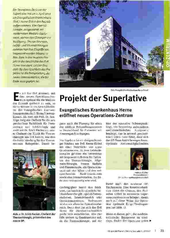 Vorschauseite 1: Projekt der Superlative