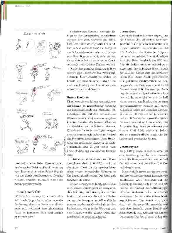Vorschauseite 3: Adipositas in der Physiotherapie