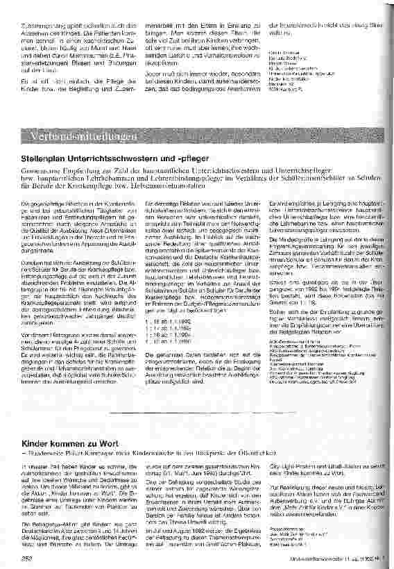 Vorschauseite 3: Intensivpflegerische Problematik bei einem Kind mit onkologischer Erkrankung