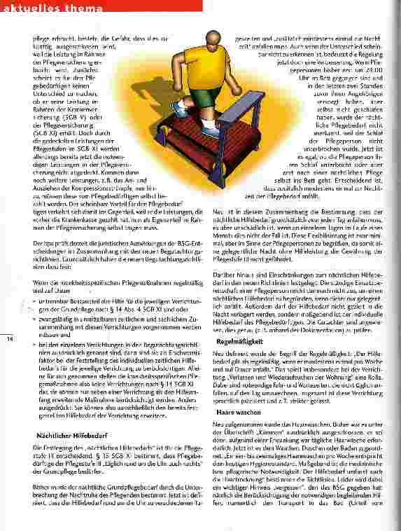 Vorschauseite 2: Neue Pflege-Begutachtungsrichtlinie