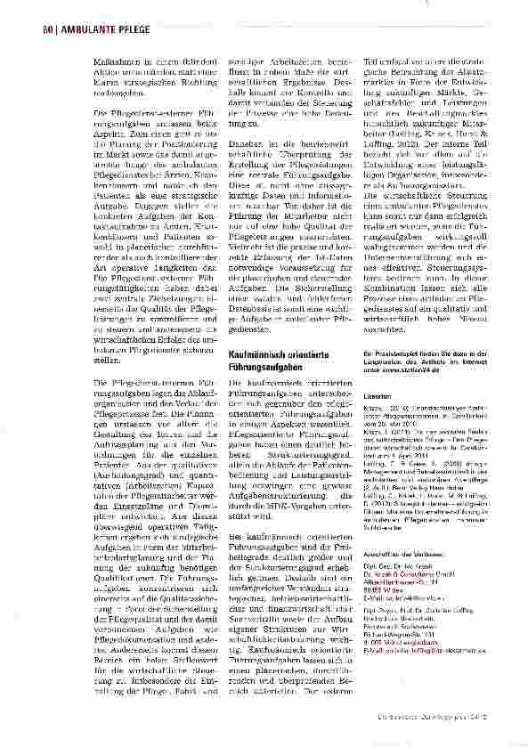 Vorschauseite 3: Vier Säulen stützen ein gesundes Unternehmen