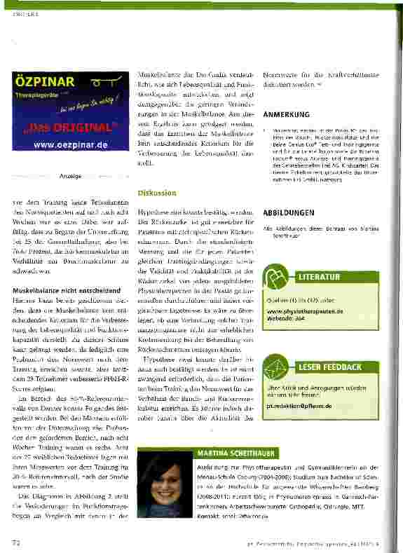 Vorschauseite 4: Effektivität des Rückenzirkels