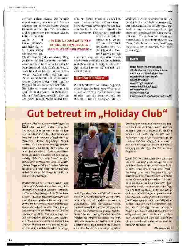 Vorschauseite 3: Urlaub mit Hindernissen Ein ungewöhnlicher Reisebericht