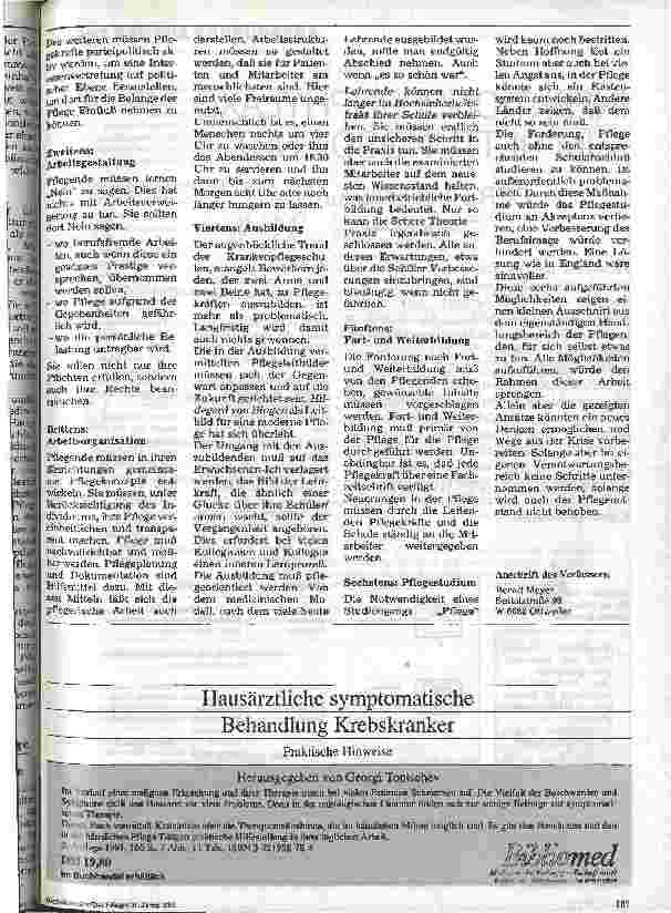 Vorschauseite 3: Pflegenotstand - Ursachen und Lösungsvorschläge
