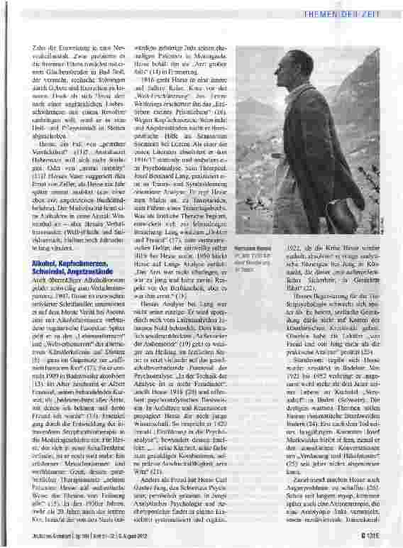 Vorschauseite 2: Alles andere als ein robustes Naturell