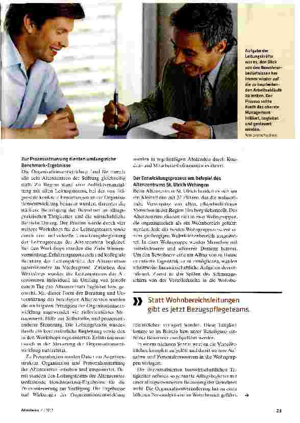 Vorschauseite 2: Gewohnte Prozesse und Rollen neu ordnen