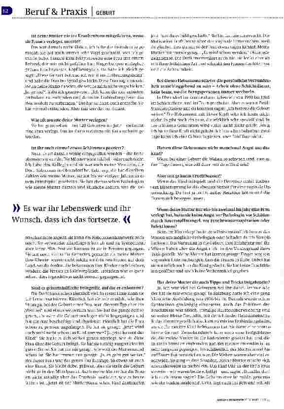 Vorschauseite 3: Da gab es ein großes Vertrauen