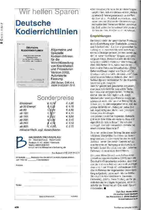 Vorschauseite 5: Wenn es rechtlich gefährlich wird. .. Lücke im Beauftragtenwesen für den Umweltund Arbeitsschutz schließen
