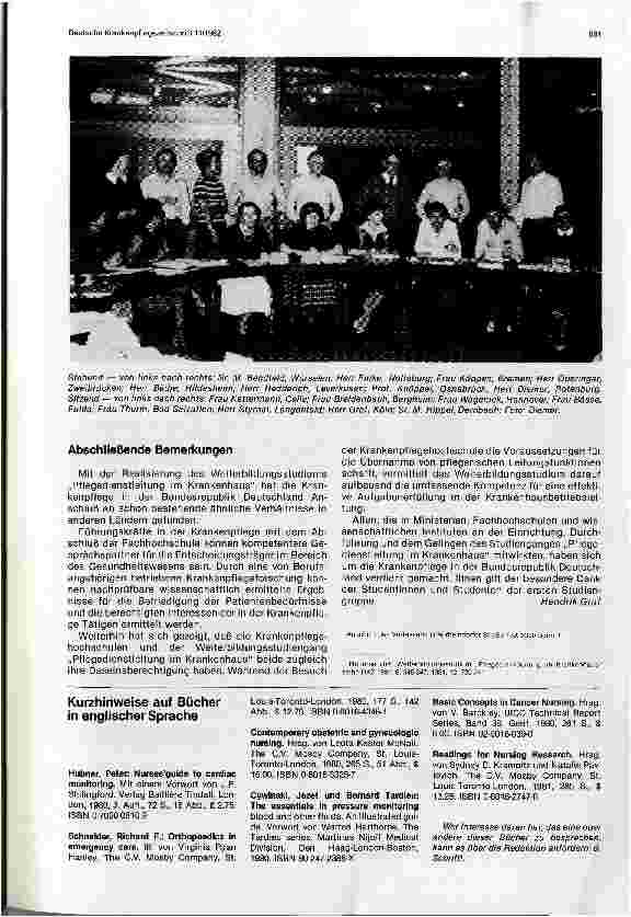 Vorschauseite 2: Weiterbildungsstudium „Pflegedienstleitung im Krankenhaus an der Fachhochschule Osnabrück
