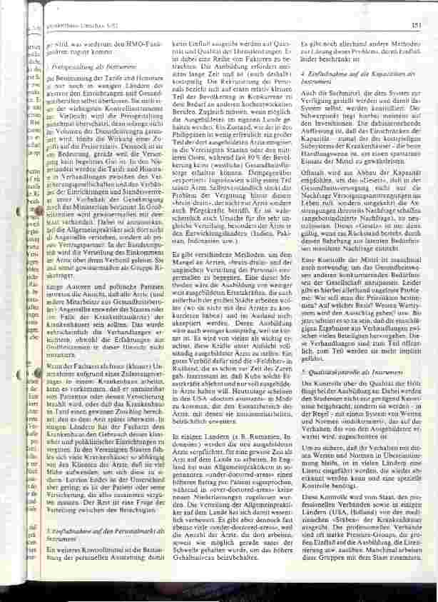 Vorschauseite 4: Der Vergleich von Gesundheitssystemen in anderen Ländern