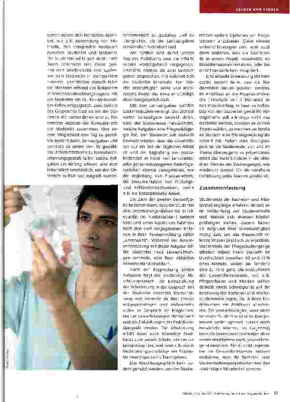 Vorschauseite 6: Begleitung von Bachelorstudierenden
