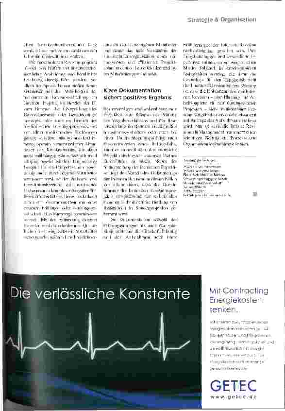 Vorschauseite 4: Hoher Anpassungsdruck