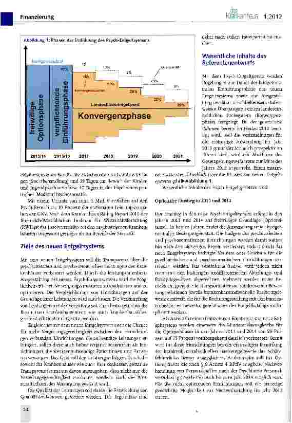 Vorschauseite 2: Referentenentwurf für ein Psych - Entgeltgesetz