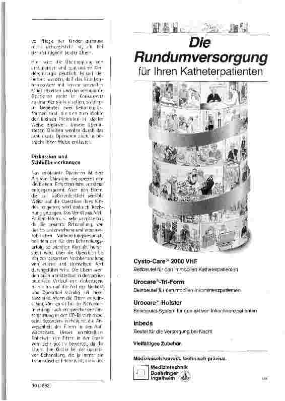 Vorschauseite 5: Welche Eingriffe sind in der Kinderchirurgie ambulant durchführbar?